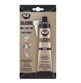 CRNI SILIKONSKI HERMETIK K2 85G – FLEKSIBILNO ZAPTIVANJE B210N